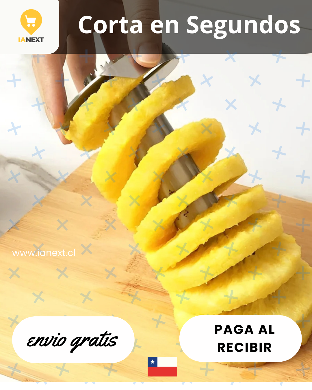 Cortador de Piña en Segundos
